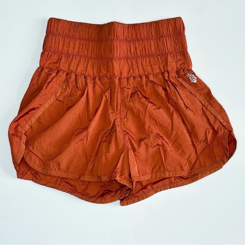 FP Movement By Free People Movement Shorts The Way Home Burnt Orange Size Small